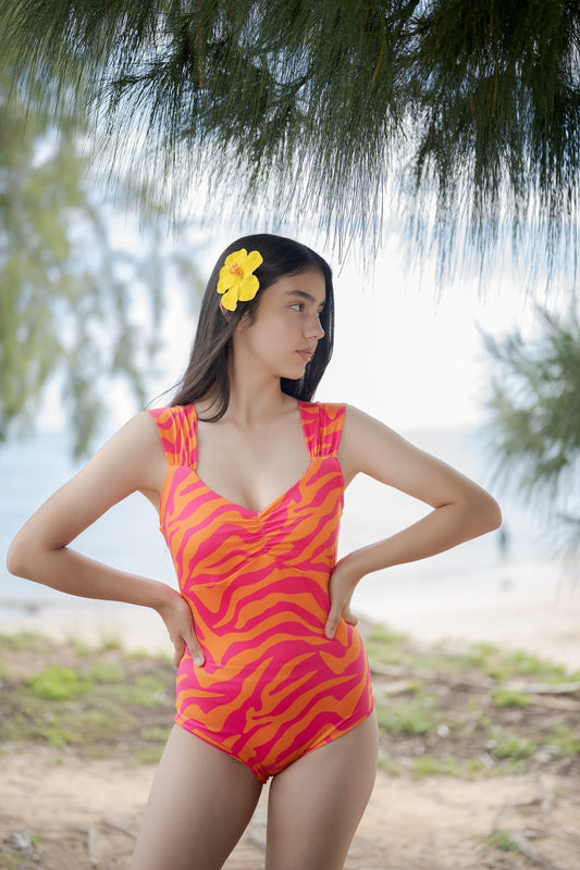 One piece Boricua Sunset  Swimsuits